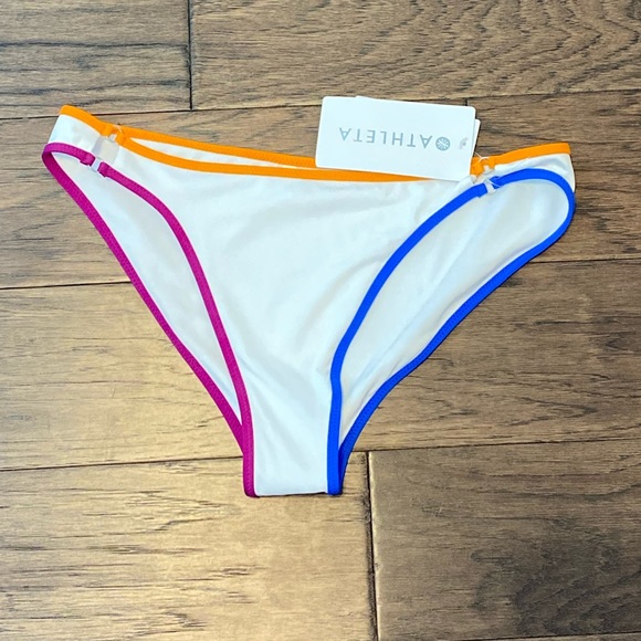 Athleta Other - 🆕 NWT Medium Athleta White Kapalua Bikini Bottom